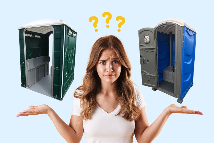 Deciding Between Portable Toilets and Urinals for Your Event